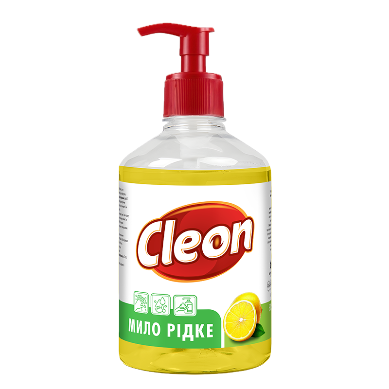 25515258 Cleon Мило рідке Optima Лимон, 0,5 л